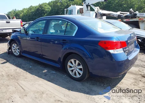 2011 Subaru Legacy 2.5I Premium из США, поврежденный, VIN 4S3BMBC64B3241697